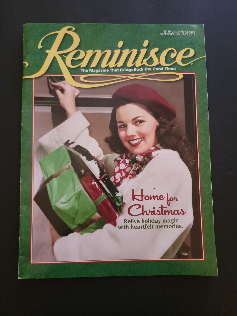 Reminisce Magazine, Lots Of Inserts, Xmas December, January 2011 Used Good